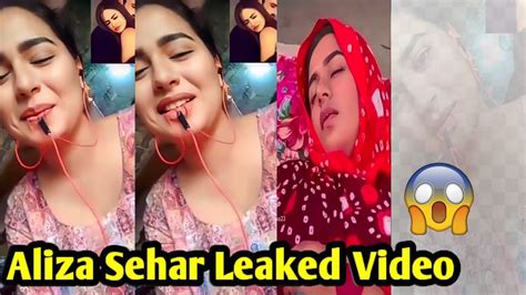 aliza sehar leak video link|Pakistani TikTok Star Breaks Down in Viral Clip After Private。